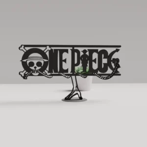 One Piece Logo Art Stand for 3D printing.